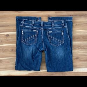 Stetson 214 City Trouser Jeans with Arrow Pocket Detail - Size 18R - worn once